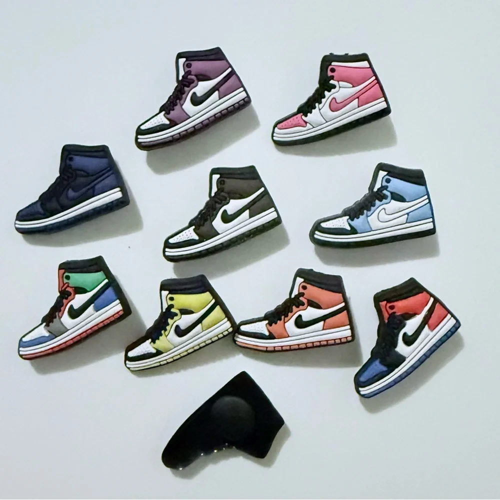 10 Sneakers Croc Charms Jibbit Shoe Charms Disney Croc Charms - Picture 12 of 12